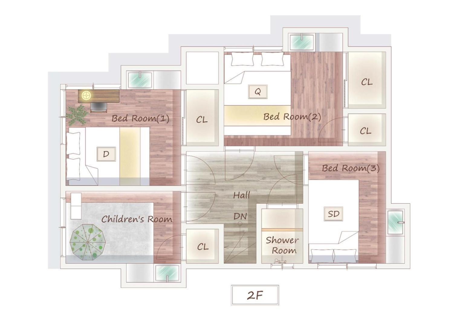 Appartement Yoyogi-park House-detached House Tokio
